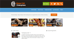 Desktop Screenshot of globalche.org